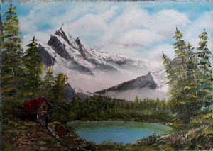 "Lakeside Cabin..."