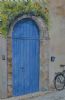 "Blue Door and Bike"