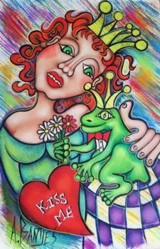 "Kiss Me Quickly, The Frog Prince "