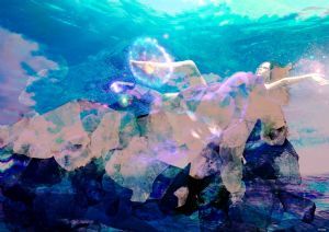 "Calling Back Fragments of Self (Fluorite)"