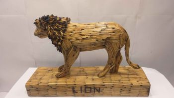 "Matchstick Lion"