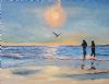 "Kids at Sunset"
