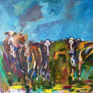 "Cattle in Field 2"