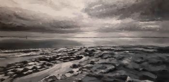"Grey Rocky Beach"