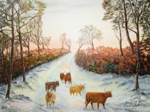 "Going Home  Original Oil"