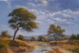 "Mhlambane River Near Malelane"