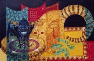 "African Head IV"