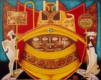 "African Head VII"