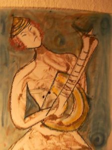 "Mandolin Player I"