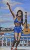 "Girl on Margate Beach"