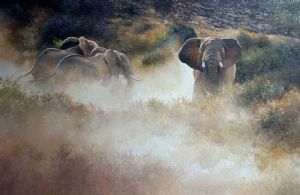 "Silent Protest - Dust at Dawn"