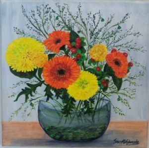 "Gerbera Birthday Bouquet"