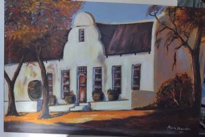 "Cape Dutch House"