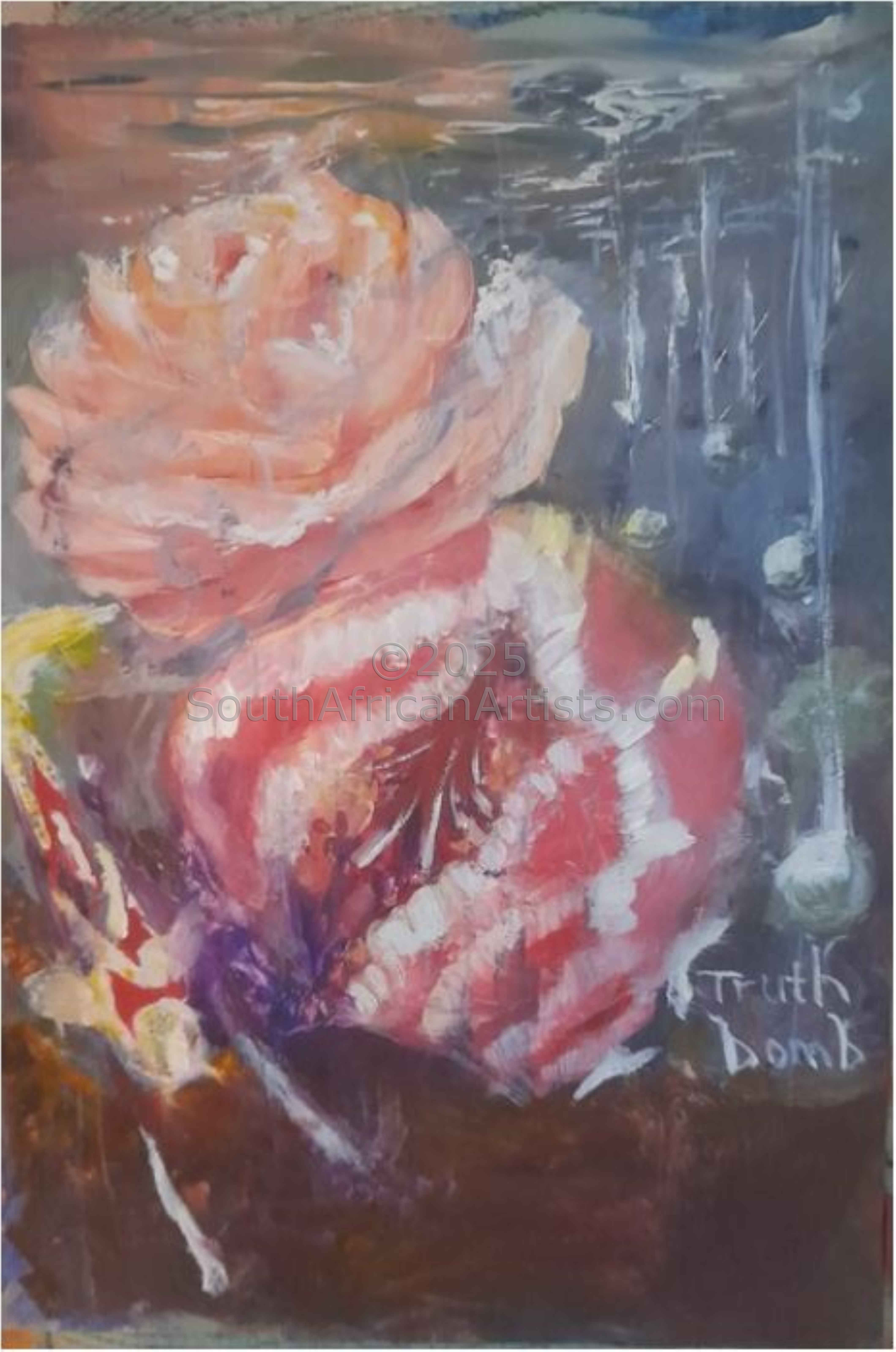 Original sunken flowers 