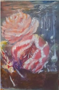 "Original sunken flowers 