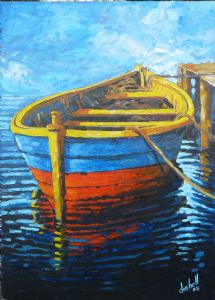 "Old Fishing Dinghy"