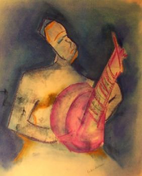 "Mandolin Player II"