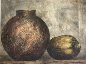 "Graphic 468 Still Life Pot O/P"