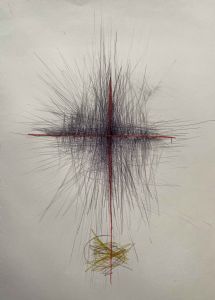 "Graphic 477 Abstract Cross CR/P"