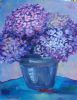 "Hydrangeas in Blue"