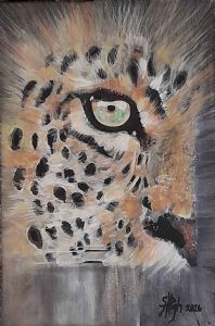 "Leopard in Focus"
