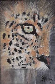 "Leopard in Focus"