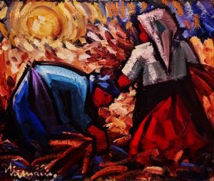 "Harvest During Sunset"