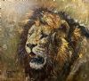 "Windblown Lion"
