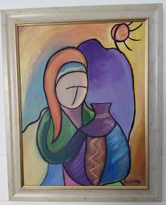 "Women with pitcher"