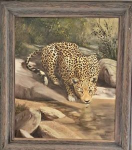"Thirsty Leopard"