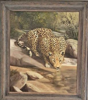"Thirsty Leopard"