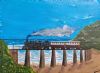 "Scenic Steam Train Over Kaaimans Bridge"