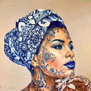 "blue lips"