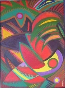 "Kaktus Abstrak - Cactus Abstract"