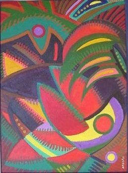 "Kaktus Abstrak - Cactus Abstract"