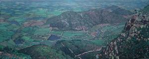 "Berg River Valley from Kasteelberg"