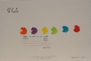 "Choose the Color of Your Dreams (With Aplogoy to Miro)"