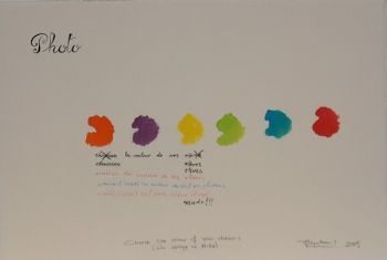 "Choose the Color of Your Dreams (With Aplogoy to Miro)"