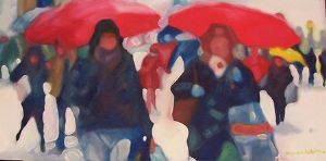 "Rain and Snow, Munich"