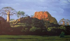 "Baobab Landscape"