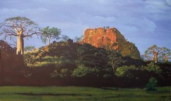 "Baobab Landscape"