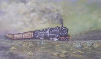 "Steam Train in the Karoo"