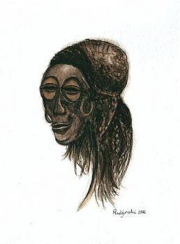 "African Mask 7"