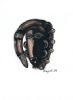 "African mask 13 (set of 2)"