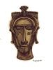"African mask 20 (set of 2)"