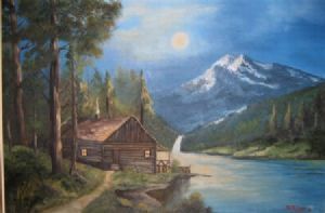 "Woodhouse in Moonlight"