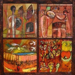 "Dogon Door Series 1"