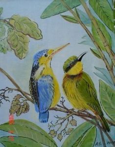 "Kingfisher and Bee-eater"