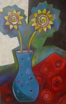 "Apartheid Sunflowers"