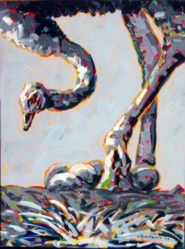 "Le femme ostrich"